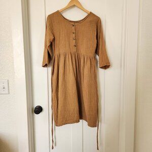 Little Cottonwood gauze Meadow dress S